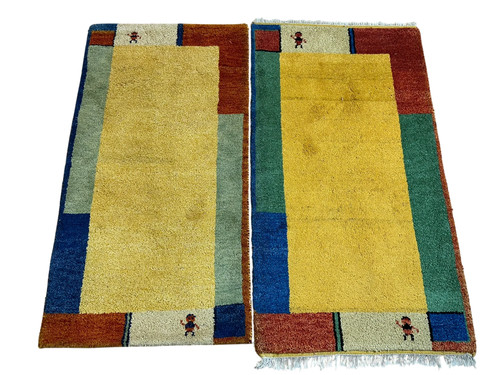 Indisches gabbeh teppich 2er - gabbeh,