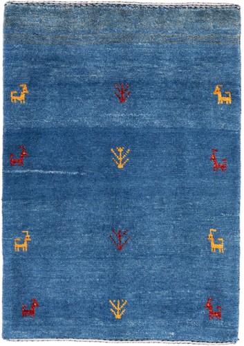 Perser gabbeh teppich blau - teppich,