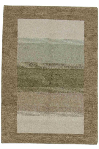 Gabbeh teppich 178x123 braun - 178x123,