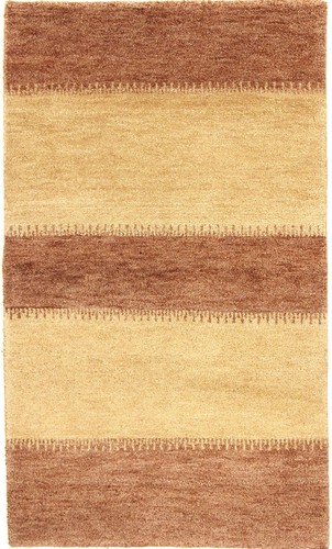 Gabbeh teppich 160x93 braun - 160x93,